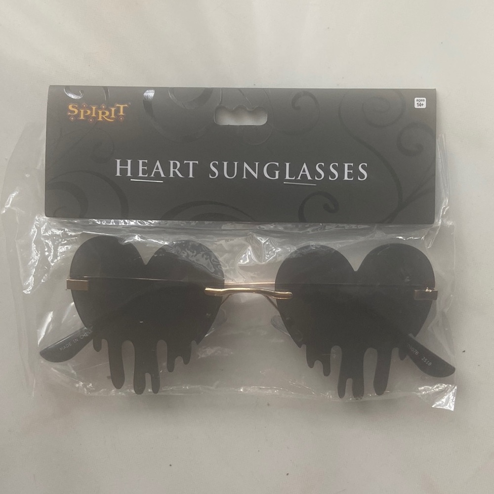 Drip Heart sunglasses